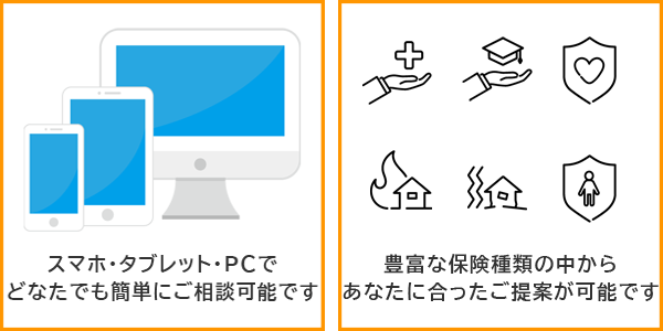 インシュアランス サポートのオンライン保険相談